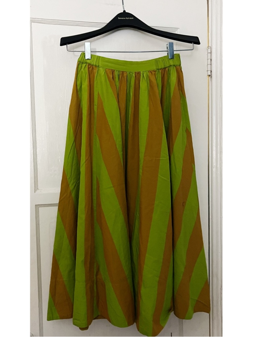 Free People - Lowen Striped Midi Skirt - Picture 3 of 5